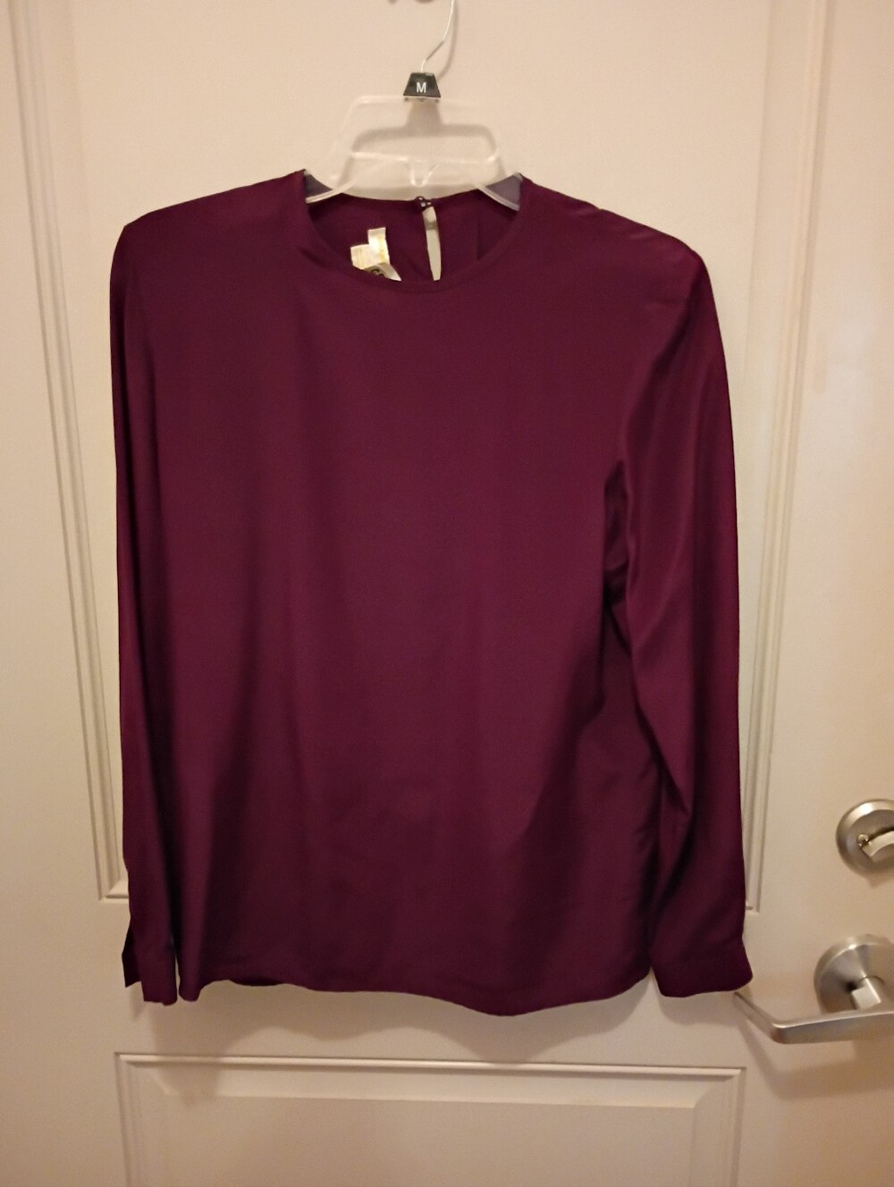 Brooks Brothers Women's 100%Silk Purple Blouse Size 4